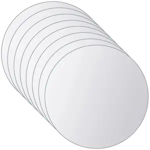 Comparateur de prix : vidaXL Carreaux de miroir 16 pcs Rond Verre