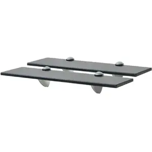 vidaXL Étagères murales 2 pcs Verre 40 x 10 cm 8 mm pas cher