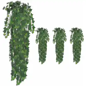 Comparateur de prix : vidaXL Buissons artificiels de lierre 4 pcs Vert 90 cm