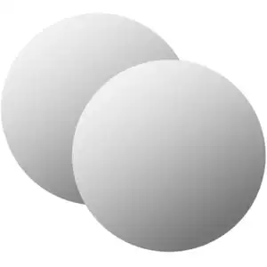 vidaXL Miroirs muraux 2 pcs 40 cm Rond Verre