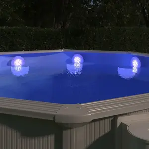 Comparateur de prix : vidaXL Lampe LED flottante submersible de piscine Multicolore