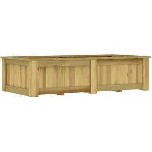 Comparateur de prix : vidaXL Jardinière surélevée 196x100x50 cm Bois de pin imprégné