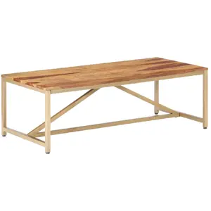 vidaXL Table basse 120x60x40 cm Bois solide pas cher