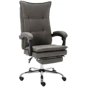 Comparateur de prix : vidaXL Chaise de bureau Gris Tissu