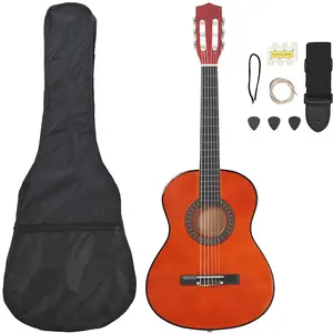Comparateur de prix : vidaXL Ensemble de guitare classique pour débutants 8 pcs 3/4 36"