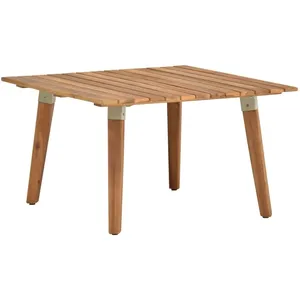 vidaXL Table basse de jardin 60x60x36 cm Bois solide d'acacia pas cher
