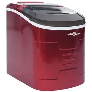 vidaXL Appareil à glaçons Rouge 2,4 L 15 kg / 24 hVendu parcarrefour