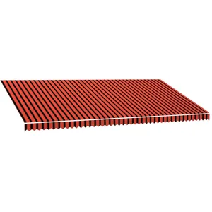 Comparateur de prix : vidaXL Toile d'auvent Orange et marron 600x300 cm