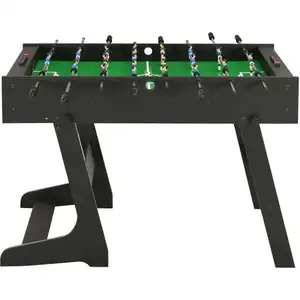 Comparateur de prix : vidaXL Table de football pliante 121 x 61 x 80 cm Noir