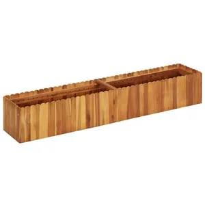 Comparateur de prix : vidaXL Lit surélevé de jardin 150x30x25 cm Bois massif d'acacia