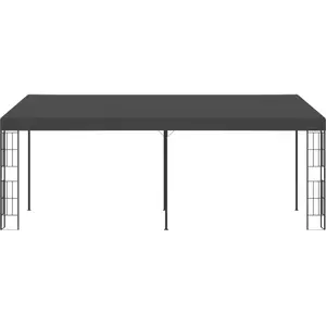 Comparateur de prix : vidaXL Belvédère mural 3x6 m Anthracite Tissu