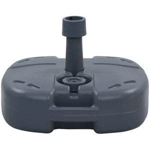 Comparateur de prix : vidaXL Socle de parasol portable Gris Rempli de sable/eau