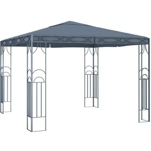 Comparateur de prix : vidaXL Tonnelle 300 x 300 cm Anthracite