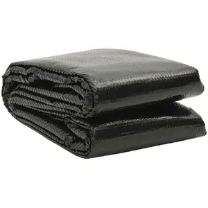 Comparateur de prix : vidaXL Couverture de piscine Noir 450 x 220 cm PE