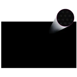 Comparateur de prix : vidaXL Couverture de piscine Noir 260 x 160 cm PE