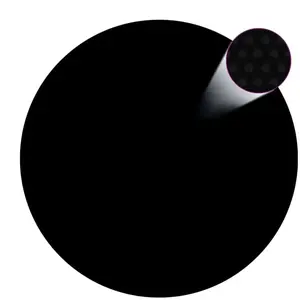Comparateur de prix : vidaXL Couverture de piscine Noir 455 cm PE
