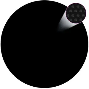 Comparateur de prix : vidaXL Couverture de piscine Noir 210 cm PE
