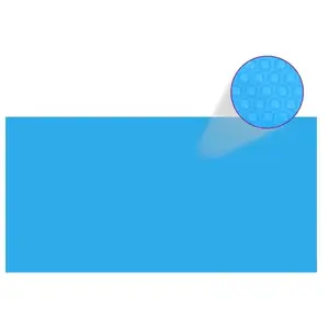 Comparateur de prix : vidaXL Couverture de piscine Bleu 400 x 200 cm PE