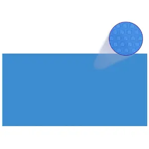 Comparateur de prix : vidaXL Couverture de piscine Bleu 600 x 300 cm PE