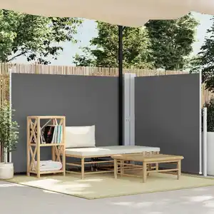 Comparateur de prix : vidaXL Auvent latéral rétractable Anthracite 140 x 600 cm