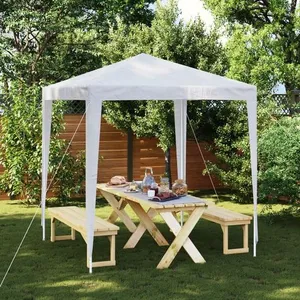 Comparateur de prix : vidaXL Tente de réception 2x2 m Blanc