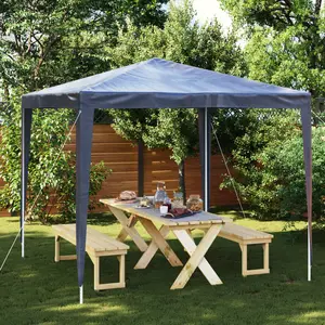 Comparateur de prix : vidaXL Tente de réception 2,5x2,5 m bleu