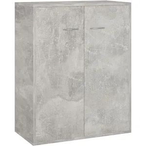 Comparateur de prix : vidaXL Buffet Gris béton 60 x 30 x 75 cm Aggloméré