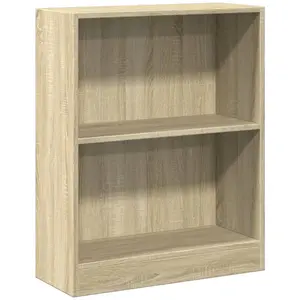 Comparateur de prix : vidaXL Bibliothèque Chêne sonoma 60x24x76 cm Bois d'ingénierie