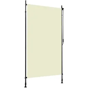 Comparateur de prix : vidaXL Store roulant d'extérieur 120 x 270 cm Crème