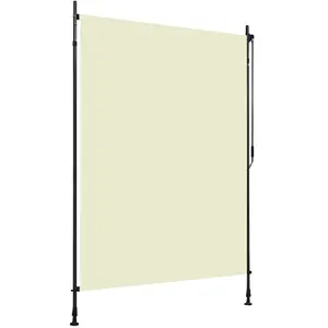 Comparateur de prix : vidaXL Store roulant d'extérieur 150 x 270 cm Crème
