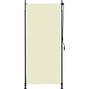 Comparateur de prix : vidaXL Store roulant d'extérieur 100 x 270 cm Crème
