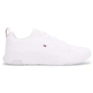 Chaussures Tommy Hilfiger Corporate Knit blanc - 45 pas cher