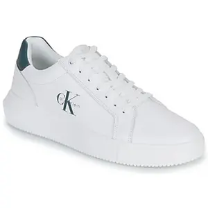 Chaussures De Sport Pour Hommes Calvin Klein Blanches pas cher