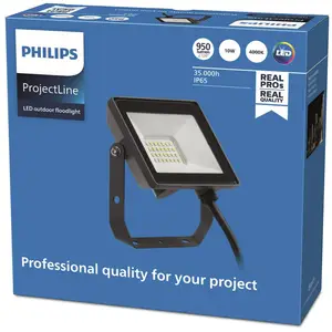 Philips ProjectLine Projecteur d'extérieur LED 4.000K 10WVendu parluminaire