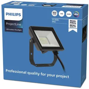 Comparateur de prix : Philips ProjectLine Projecteur d'extérieur LED 6.500K 10W
