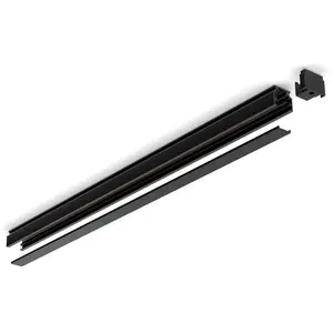 Philips Hue Rail Perifo 0,5 m - Noir pas cher