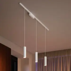 Plafonnier PHILIPS HUE W&C Perifo 3 cylindres blanc