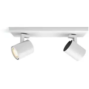 Lumière connectée Philips hwa runner Spot barre tube 2x5.5W - Blanc