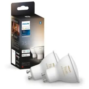 Philips Ampoule Connectée Philips Pack X 2 Ampoules Gu10 White Ambia pas cher