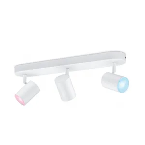 WiZ Spots Connecté Wi-Fi couleur IMAGEO 3x5W 22-65K, Blanc