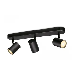 Comparateur de prix : WiZ Imageo spot LED à 3 lampes. 2.700-6.500 K, noir