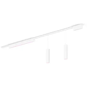 Philips Perifo Kit De Base Pour Plafond, Droit (2 suspensions, 1 barre Lumineuse) pas cher