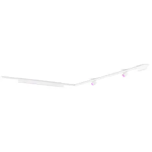 Philips Perifo Kit De Base Pour Plafond, En L (2 spots, 1 barre Lumineuse)