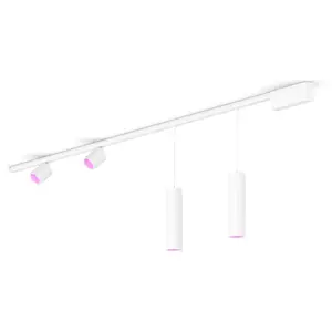 Philips Perifo Kit De Base Pour Plafond, Droit (2 spots, 2 suspensions)