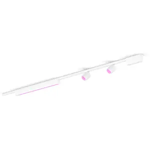 Philips Perifo Kit De Base Pour Plafond, Droit (2 spots, 1 barre Lumineuse) pas cher