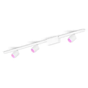 Philips Perifo Kit De Base Pour Plafond, Droit (3 spots) pas cher