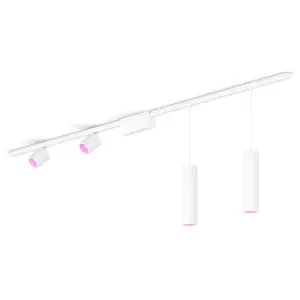 Philips Perifo Kit De Base Pour Plafond, Droit (2 spots, 2 suspensions) pas cher