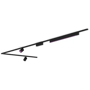 Philips Perifo Kit De Base Pour Plafond, En L (2 spots, 1 barre Lumineuse)