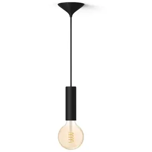 Philips Pack: Cordon De Suspension Moyen Noir Pour Ampoules À Filament...