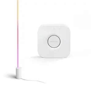Philips Pack : Lampadaire Gradient Signe + Hue Bridge